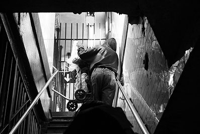 Homeless : Street Life : New York : Personal Photo Projects : Photos : Richard Moore : Photographer